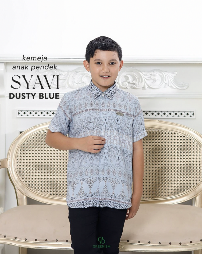 GREENISM - SYAVI KOKO ANAK PENDEK I READY STOCK