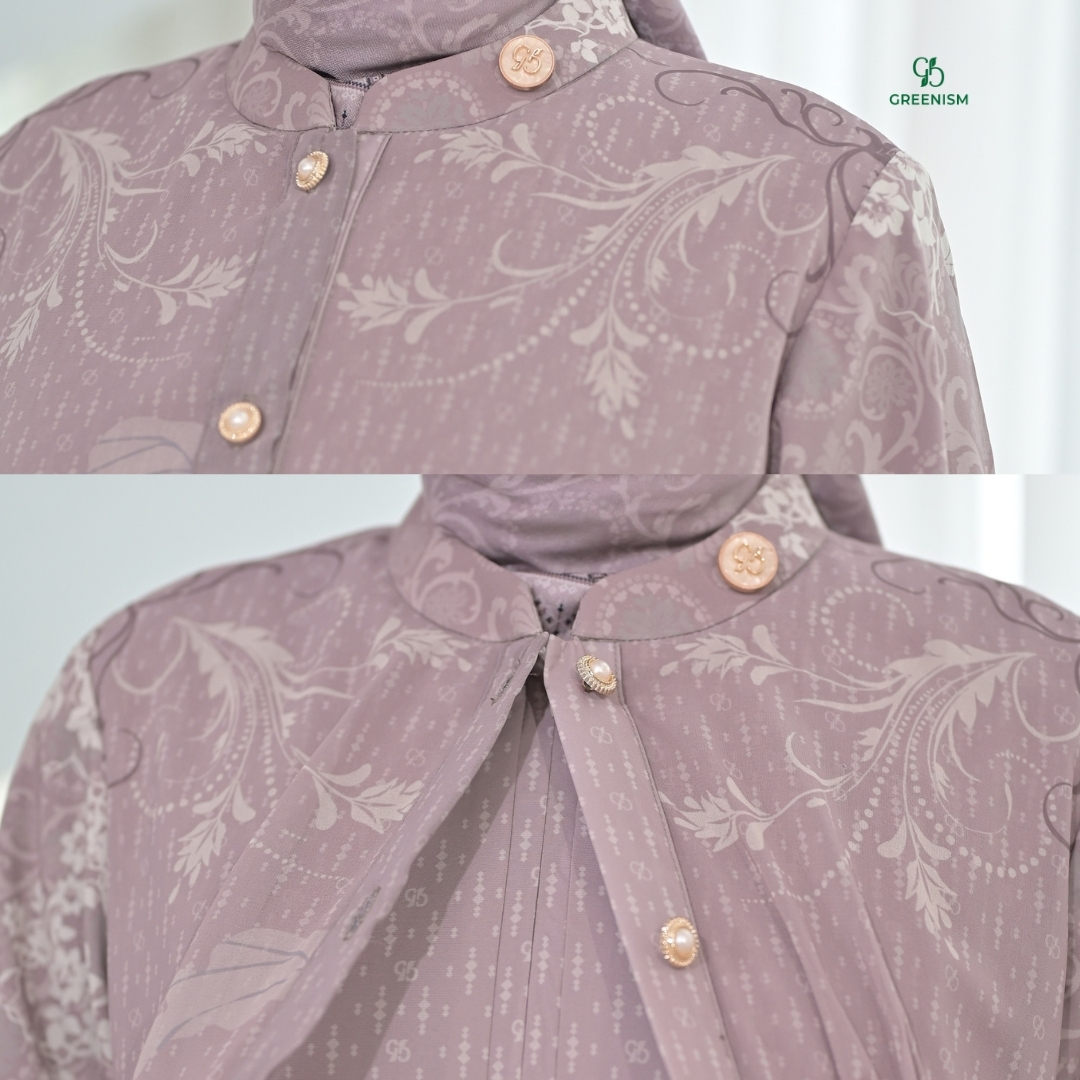 Greenism | Ready Stock | Senada Selaras Dress Gamis Wanita Dewasa | All Color | Sarimbit Terbaru Lebaran 2027