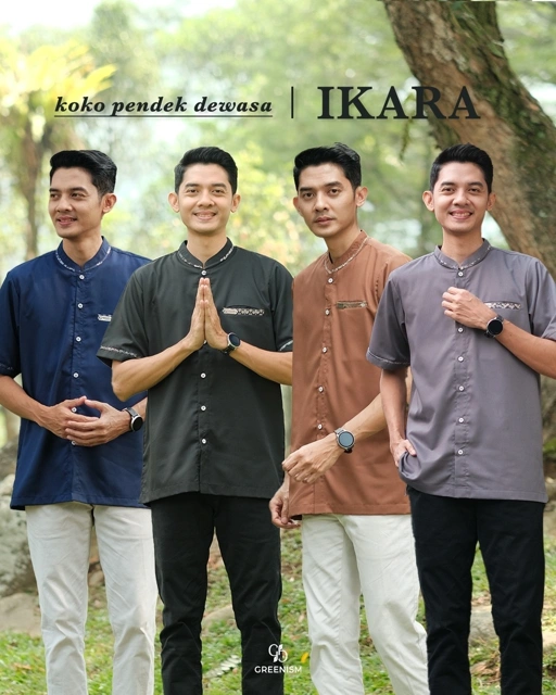 Image of GREENISM - IKARA KOKO DEWASA PENDEK I READY STOCK