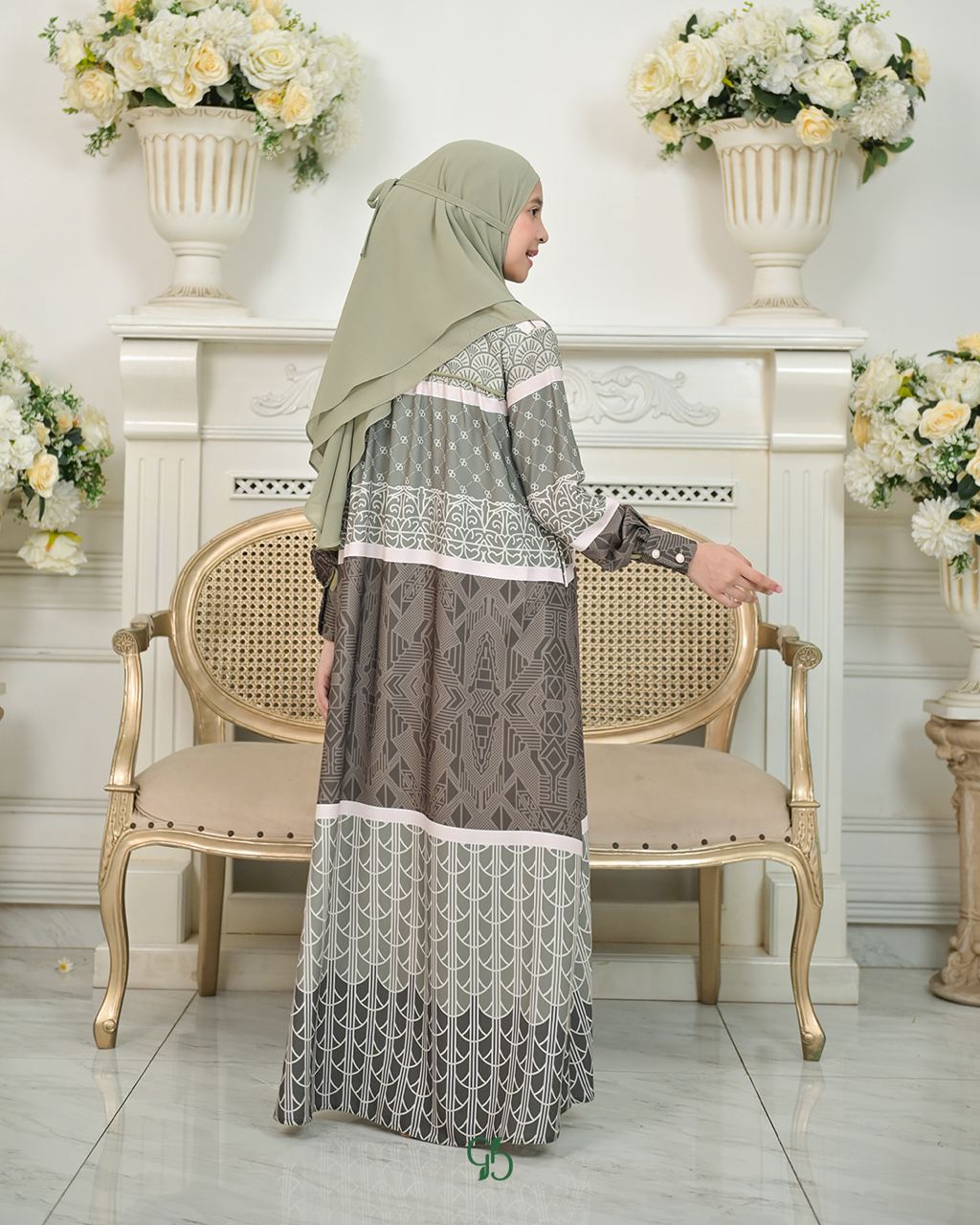 GREENISM - Karsa Raya Dress Anak | All Color | Ready Stock | Gamis Lebaran 2026 Model Gamis Terbaru | Baju Atasan Wanita Terbaru | Karsa Raya Sarimbit 2026 By Greenism Modest Fashion