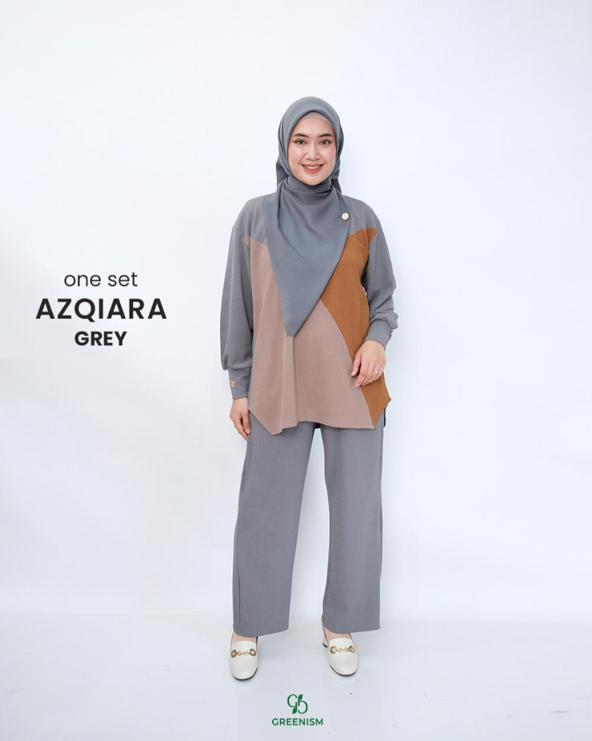 GREENISM - Azqiara Oneset | Baju Atasan Wanita Terbaru 2026