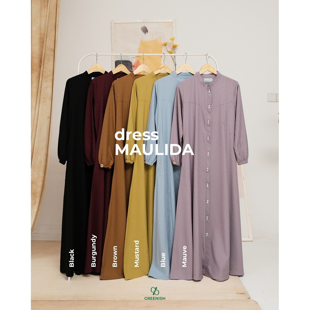 GREENISM | MAULIDA DRESS I READY STOCK