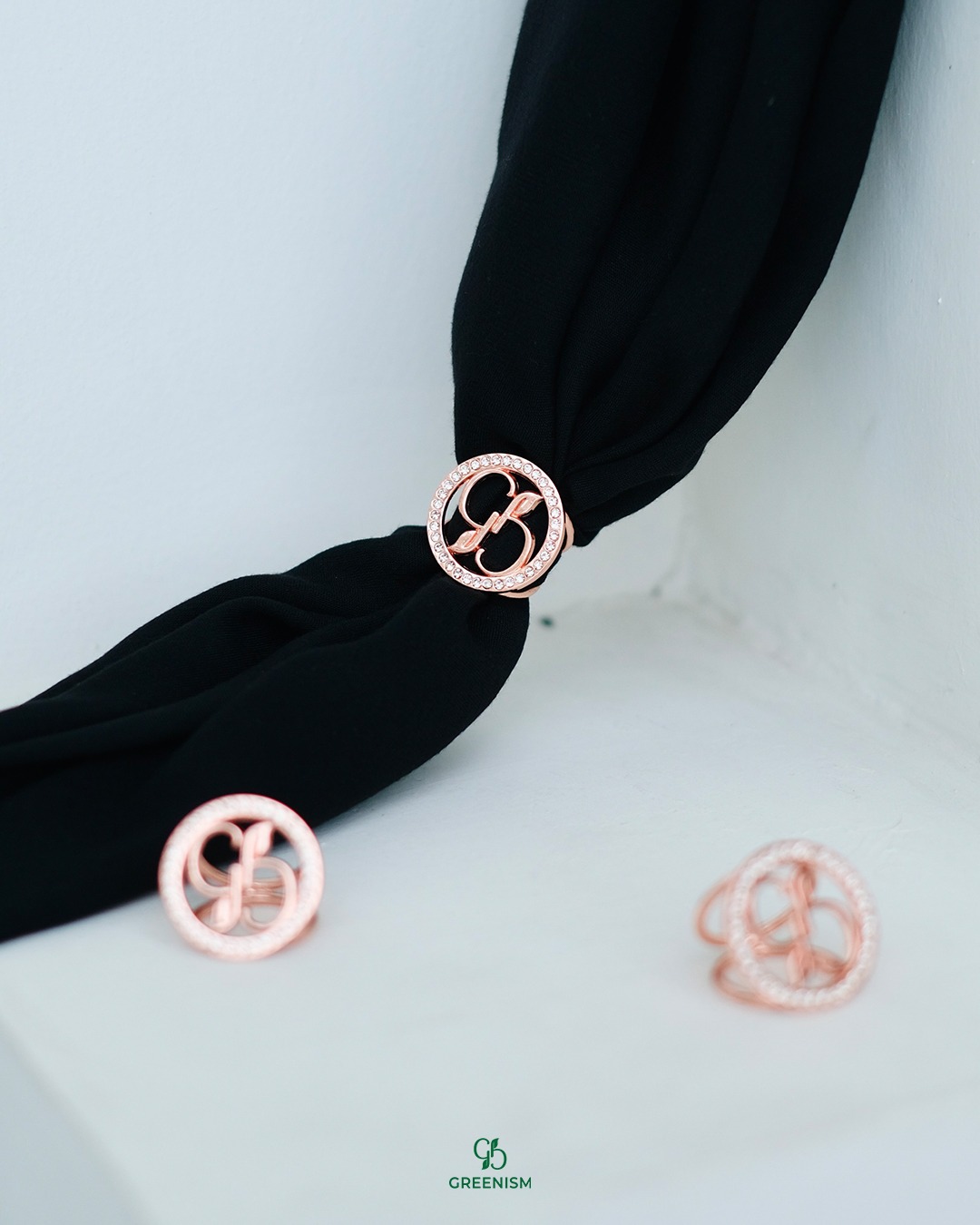 GREENISM - Ring Brooch Aksesoris