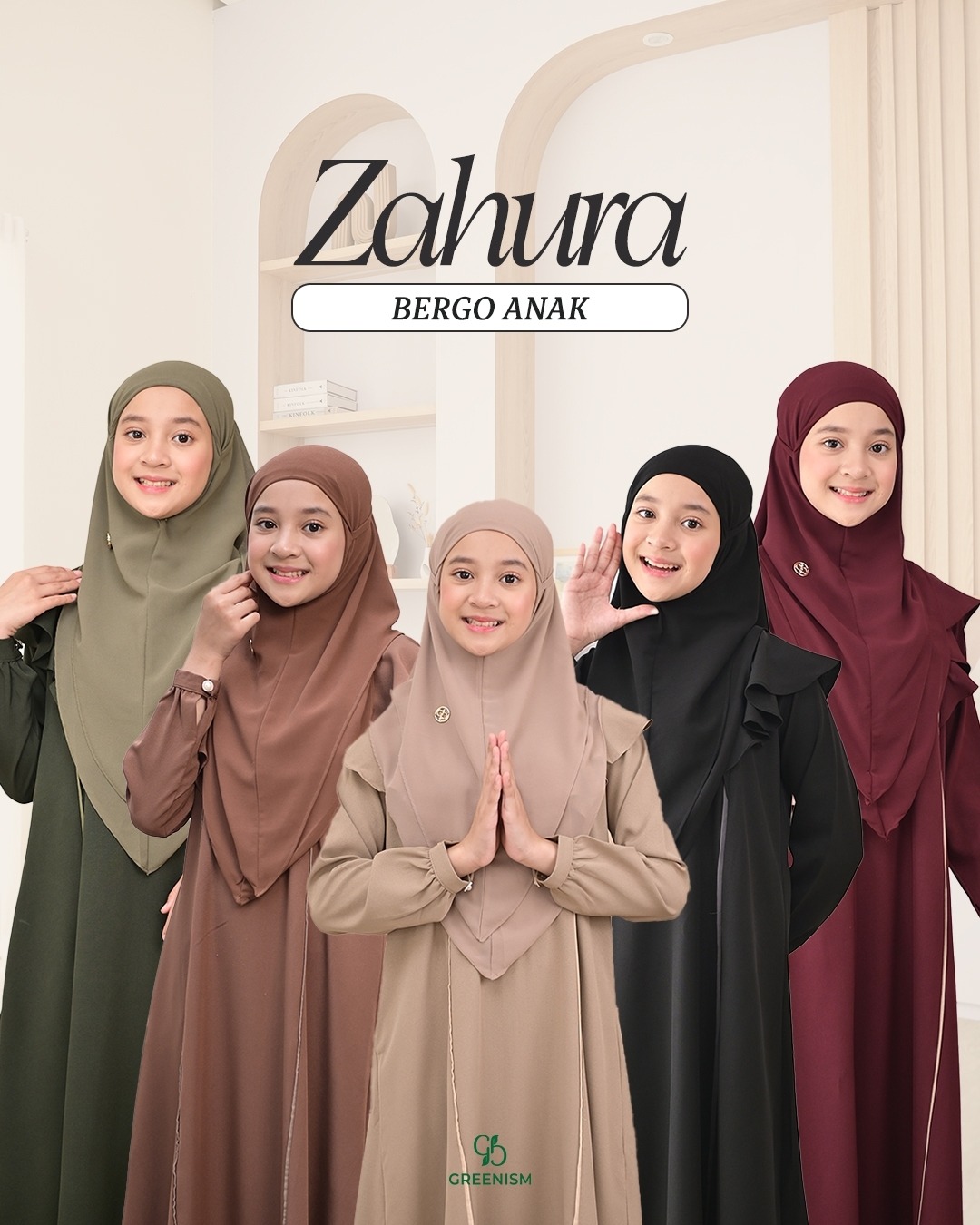 ZAHURA BERGO ANAK & BAYI I READY STOCK