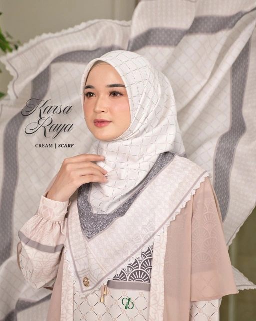 Image of GREENISM -  Karsa Raya Hijab Dewasa Wanita All Color | Sarimbit Terbaru Lebaran 2026 Kekinian