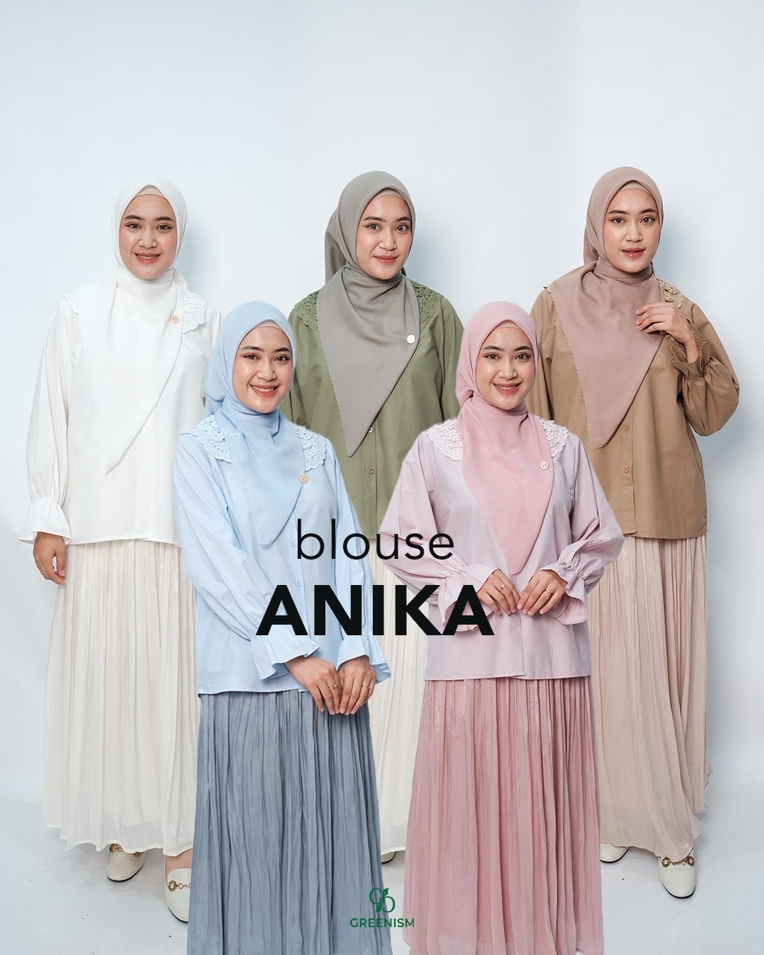 GREENISM - ANIKA BLOUSE KATUN