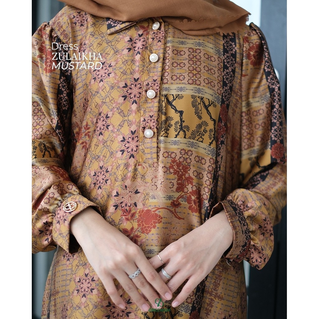 GREENISM | ZULAIKHA DRESS | READY STOCK