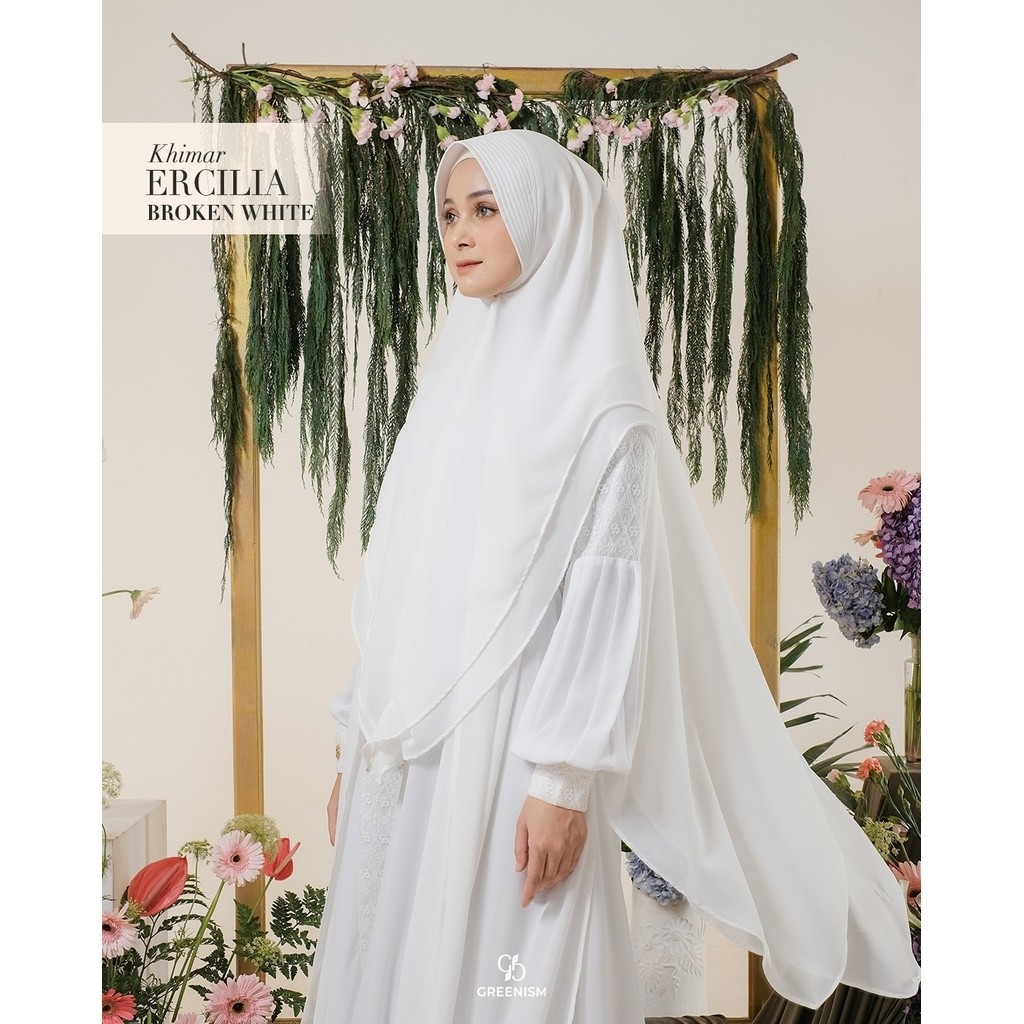 GREENISM | ERCILIA HIJAB WANITA I READY STOCK