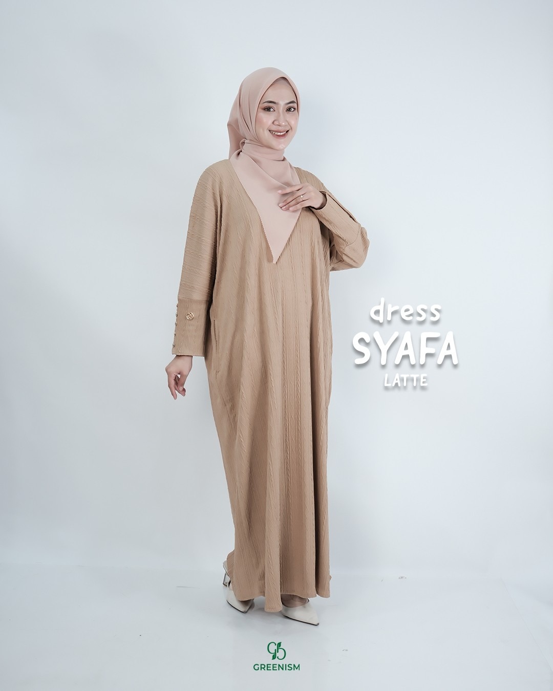 GREENISM - SYAFA DRESS | READY STOCK