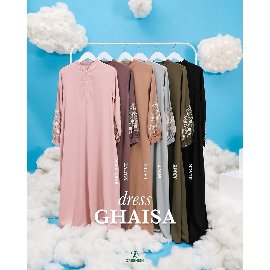 GREENISM - GHAISA DRESS I READY STOCK