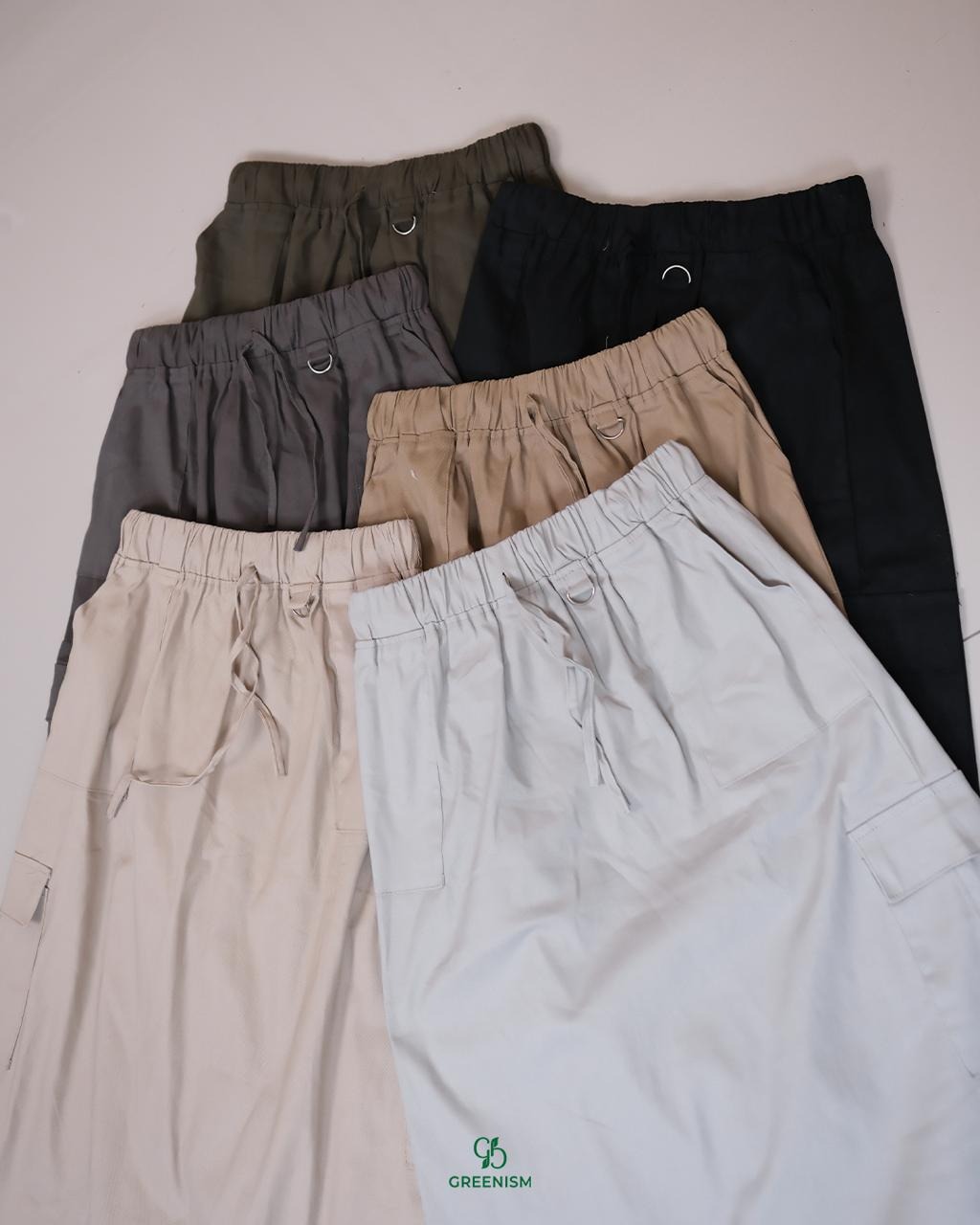 GREENISM - AYAZA SKIRT | READY STOK