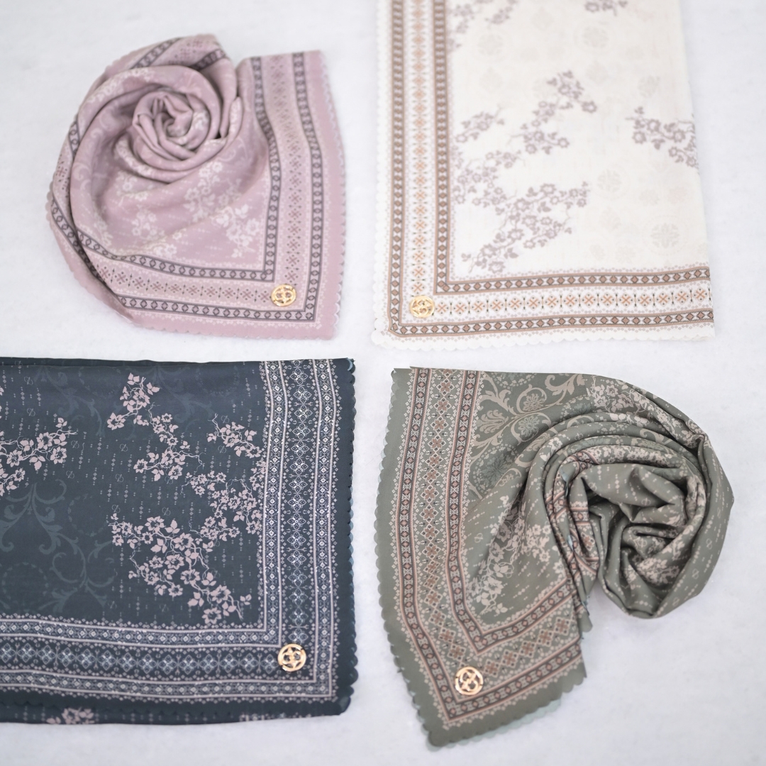 GREENISM | Pre Order | Senada Selaras Scarf | All Color | Sarimbit Terbaru Lebaran 2027