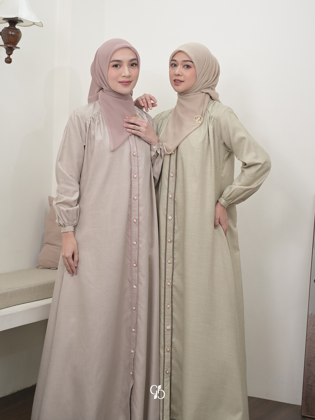 GREENISM - Kanaya Dress Gamis Abaya | Gamis Terbaru 2026 Model Terbaru