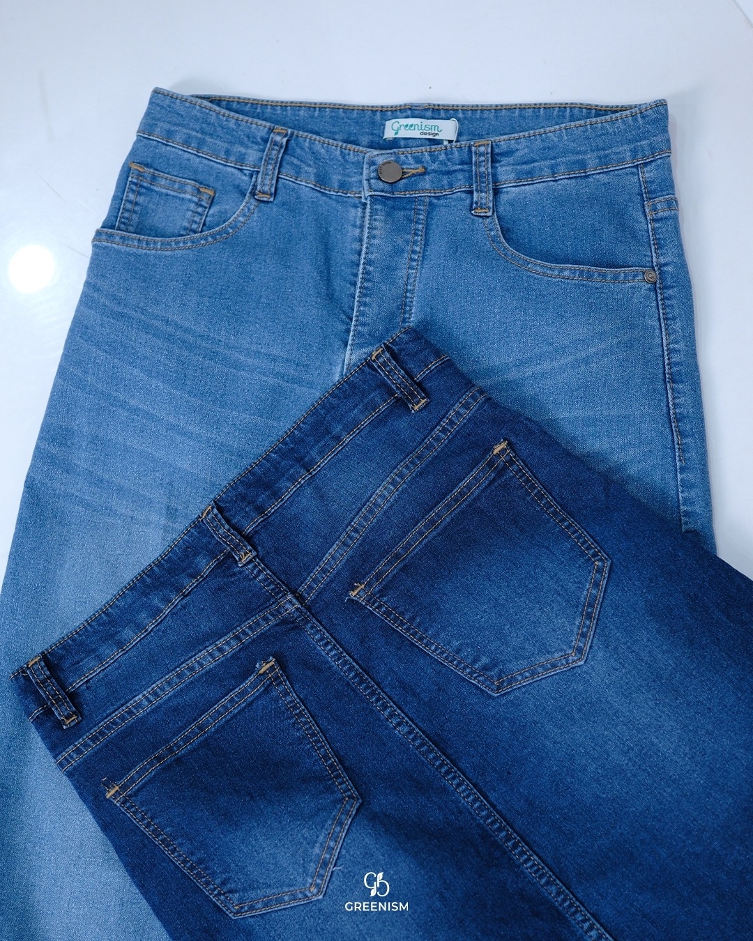 GREENISM - ARUMA SKIRT JEANS