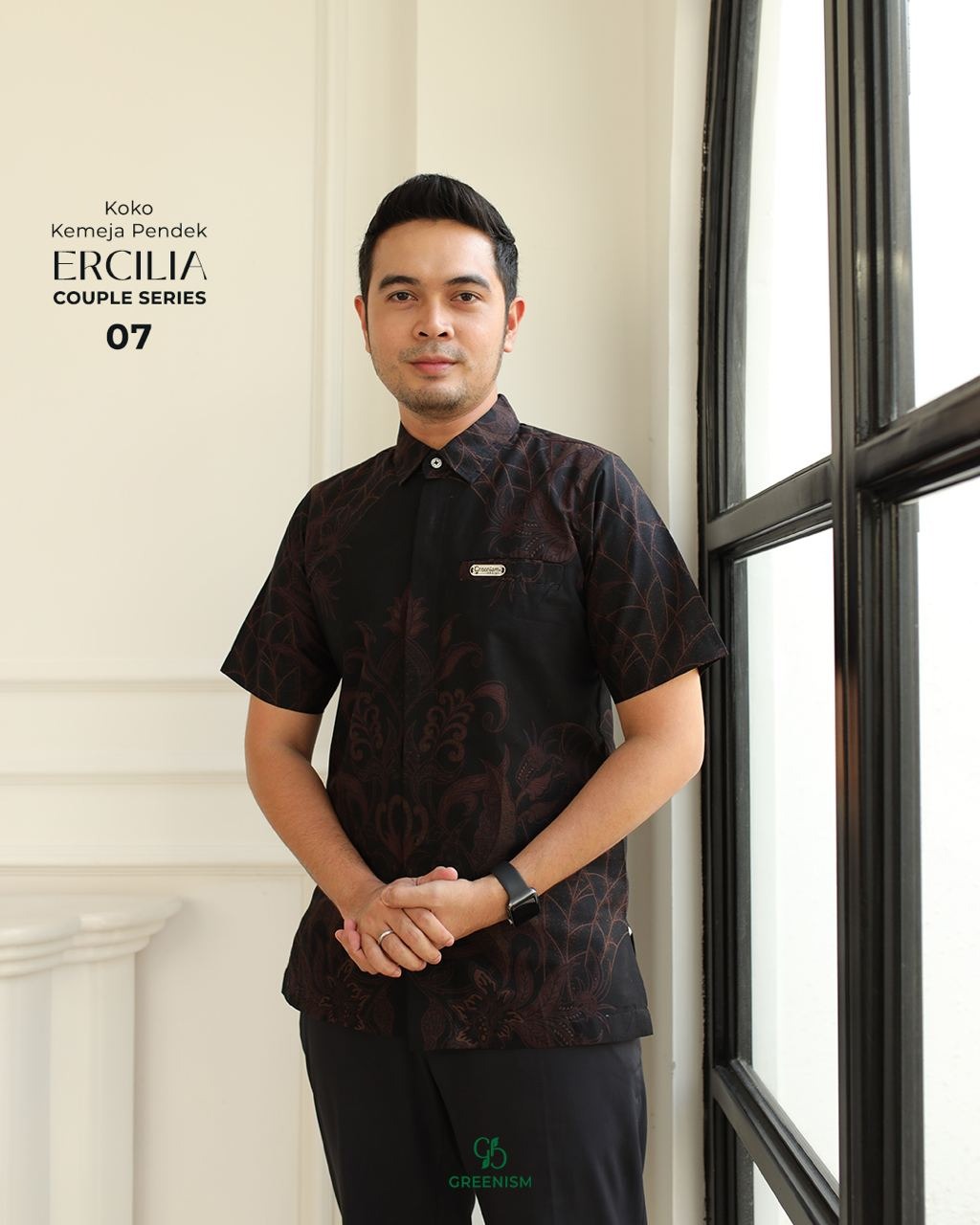 GREENISM - ERCILIA KOKO DEWASA PENDEK COUPLE SERIES I READY STOCK