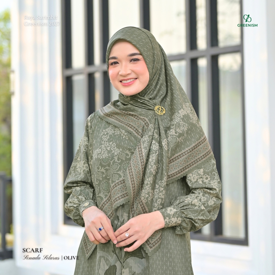 GREENISM | Ready Stock | Senada Selaras Scarf | All Color | Sarimbit Terbaru Lebaran 2027
