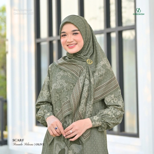 GREENISM |  Ready Stock | Senada Selaras Scarf | All Color | Sarimbit Terbaru Lebaran 2027