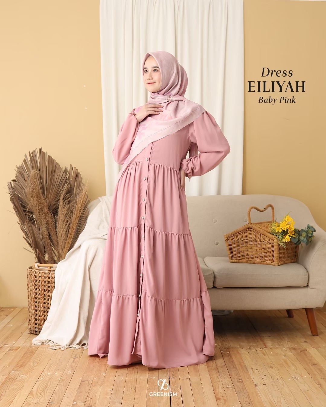 GREENISM - EILIYAH DRESS I READY STOCK
