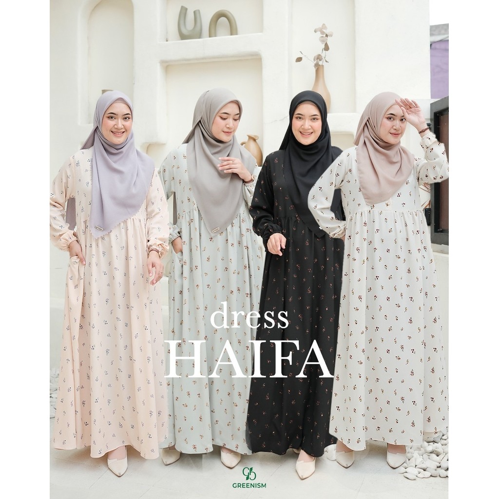 GREENISM | HAIFA DRESS | READY STOCK