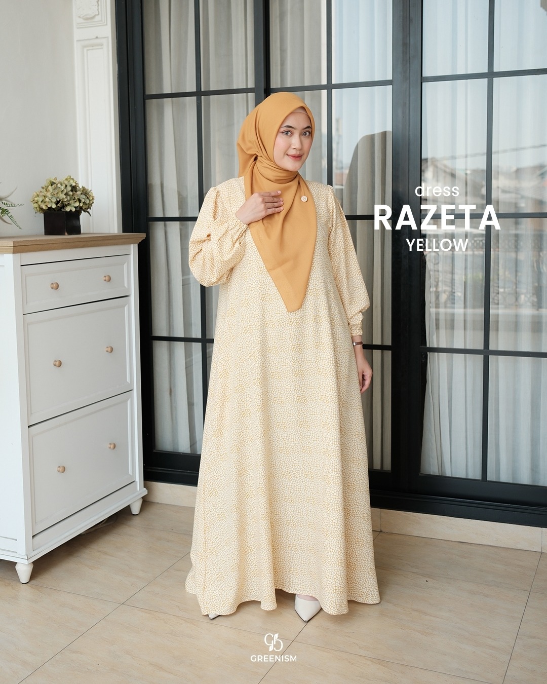 GREENISM - RAZETA DRESS | BUSUI FRIENDLY