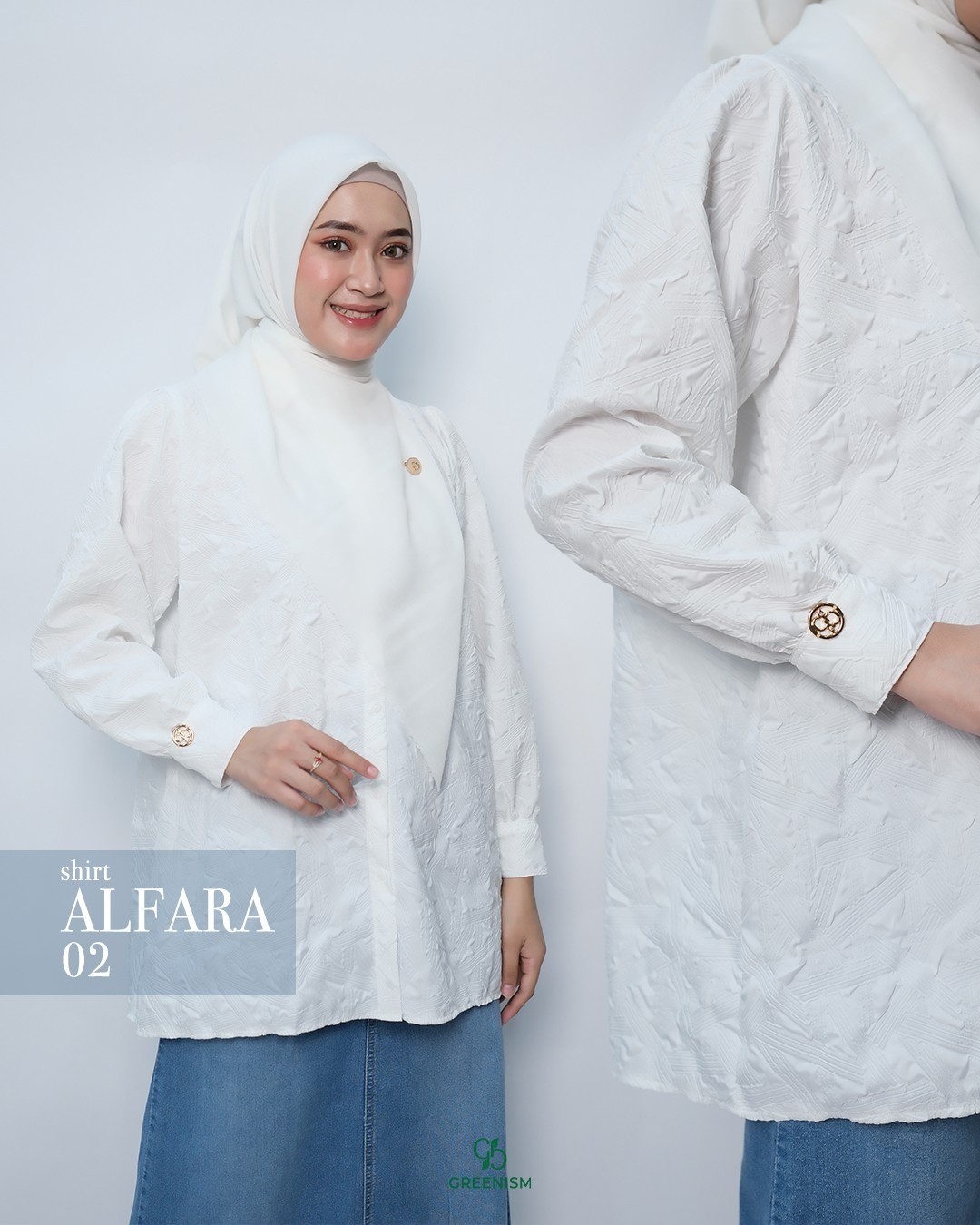 GREENISM - ALFARA SHIRT JAQUARD