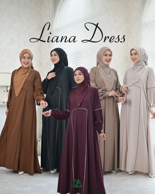 Image of GREENISM - Liana Dress | UV protection Gamis Daily