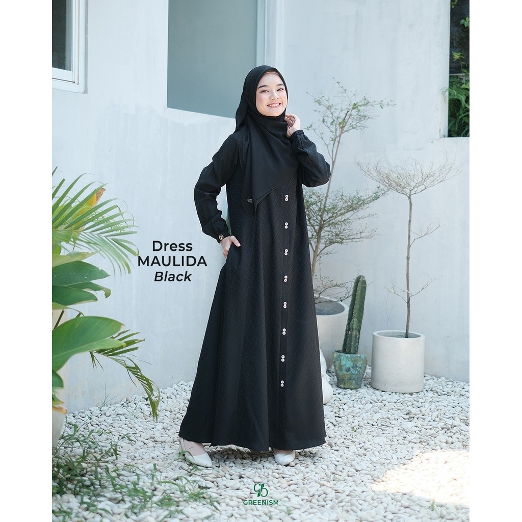 GREENISM | MAULIDA DRESS I READY STOCK