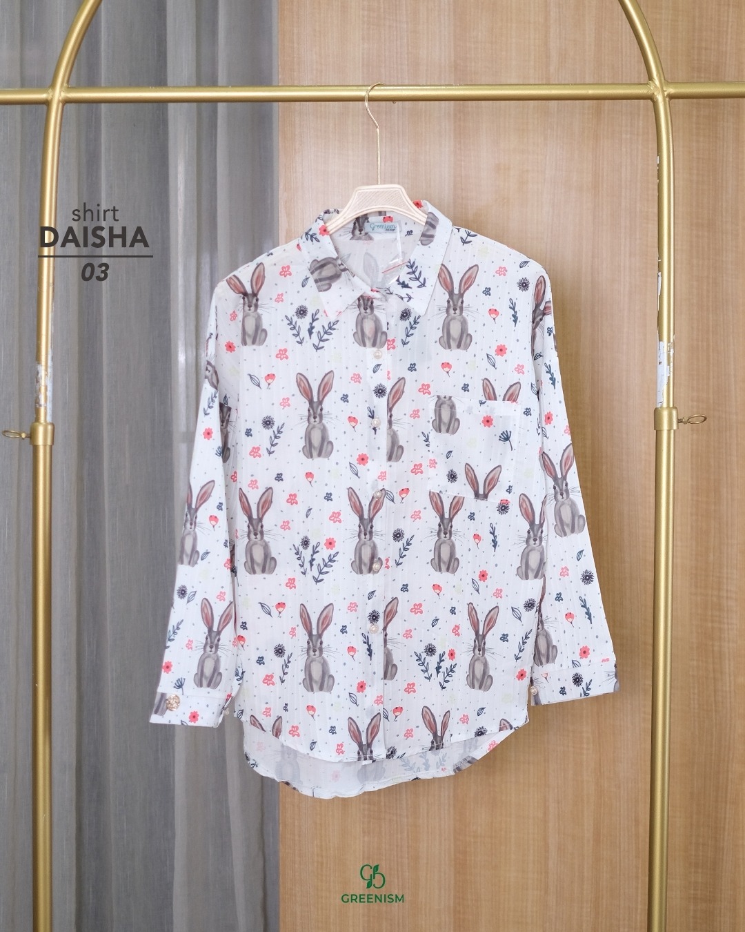 GREENISM - DAISHA SHIRT LINEN