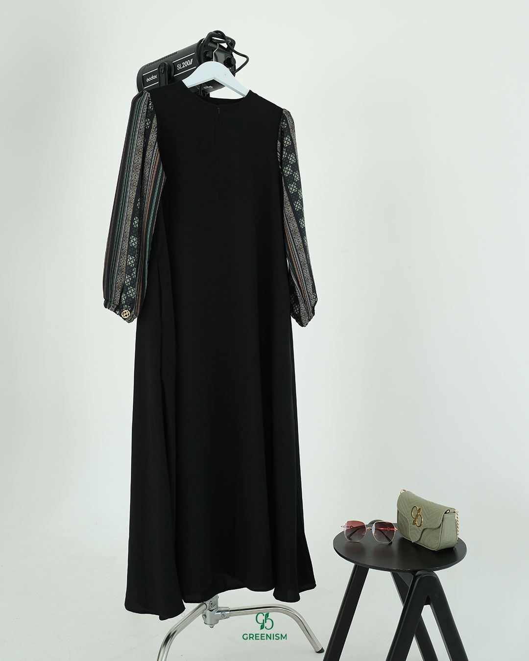 GREENISM - Timira Dress Satin Silk | Busui friendly Gamis Daily