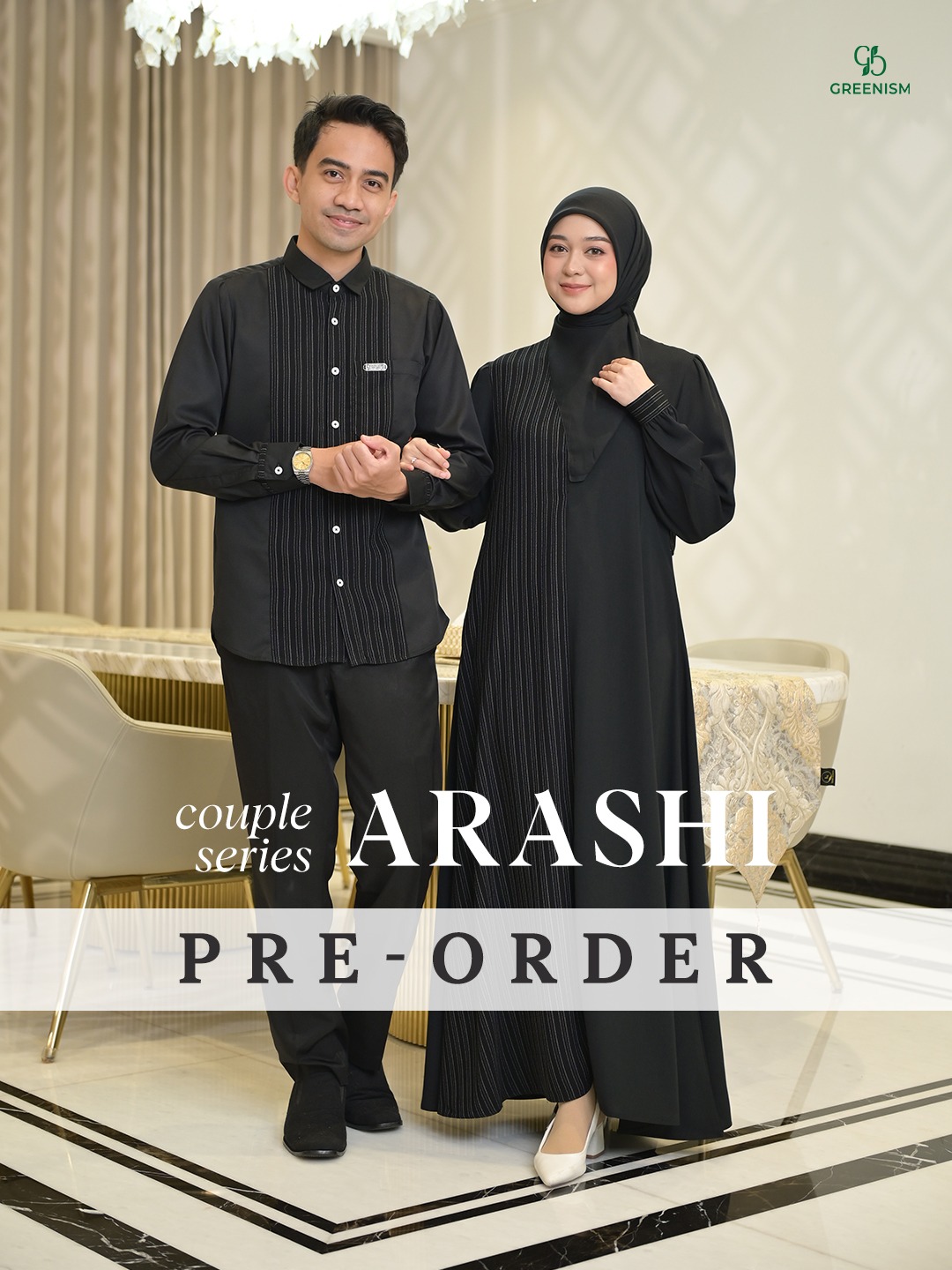 GREENISM - (Pre - Order) Arashi Dress and Koko All Colours | Gamis Lebaran 2026 Model Terbaru