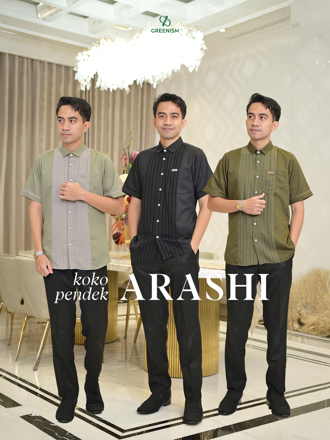 GREENISM - (Pre - Order) Arashi Dress and Koko All Colours | Gamis Lebaran 2026 Model Terbaru