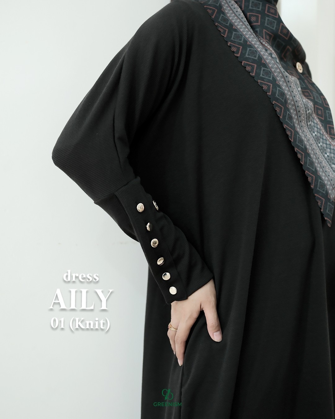 GREENISM - AILY DRESS I READY STOCK