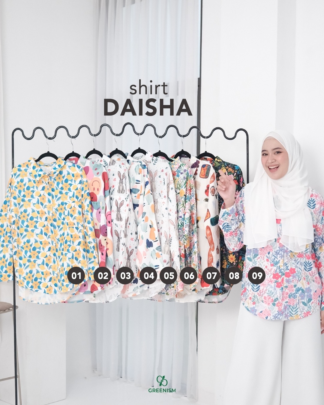 GREENISM - DAISHA SHIRT LINEN