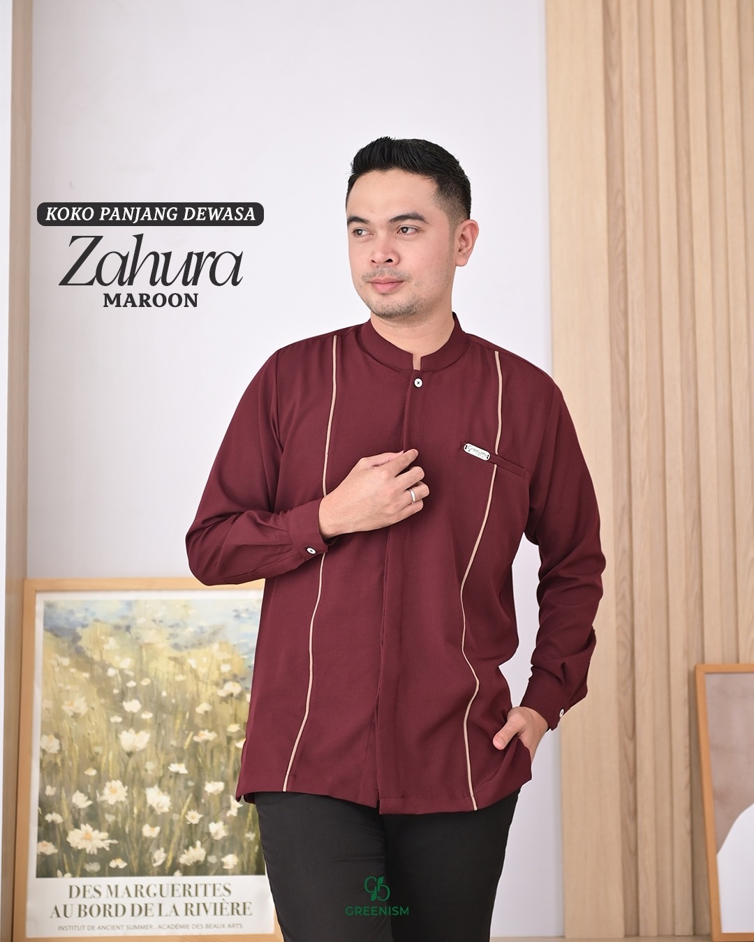 GREENISM - ZAHURA KOKO DEWASA PANJANG I READY STOCK