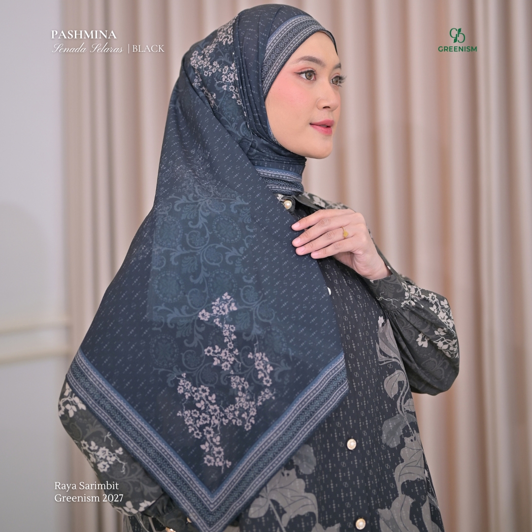 GREENISM | Ready Stock | Senada Selaras Pashmina | All Color | Sarimbit Terbaru Lebaran 2027