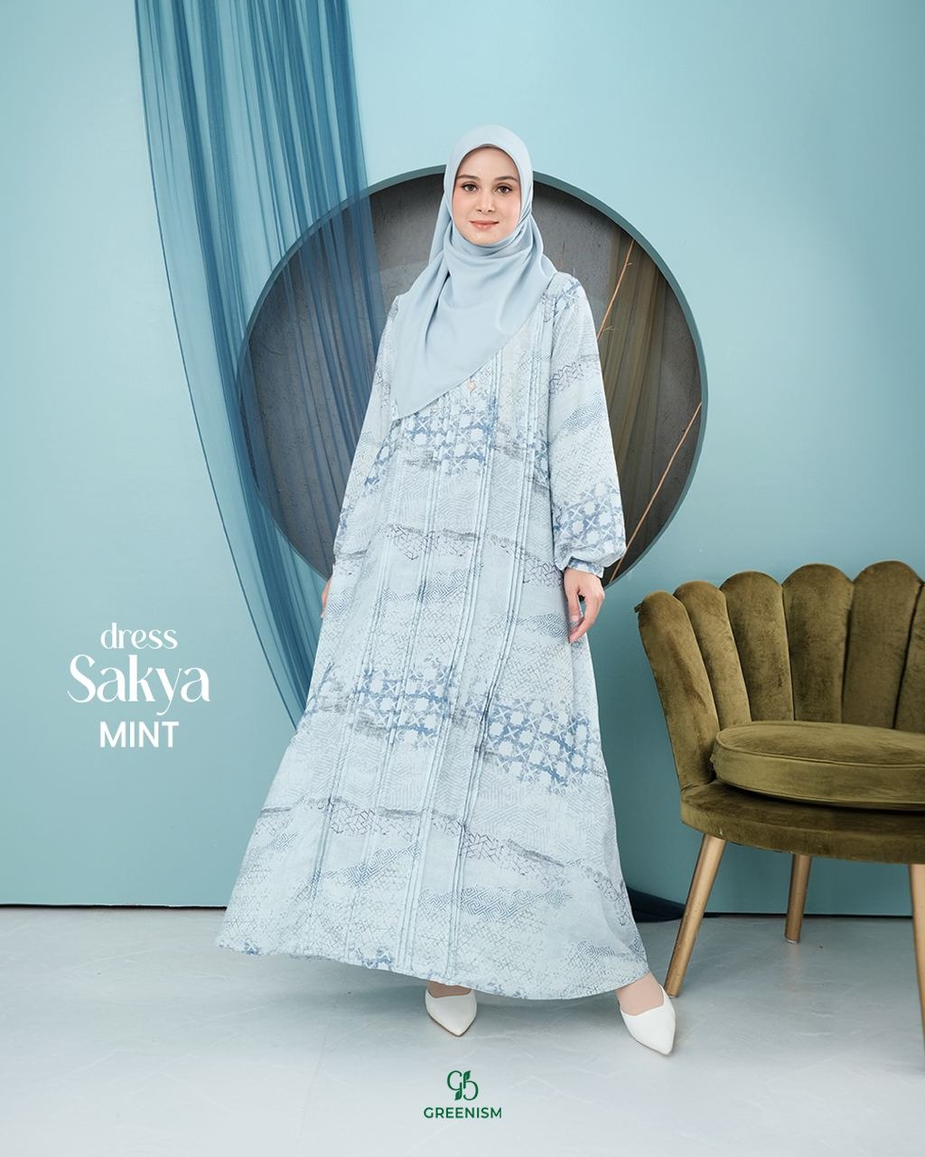 GREENISM - SAKYA DRESS | BUSUI FRIENDLY