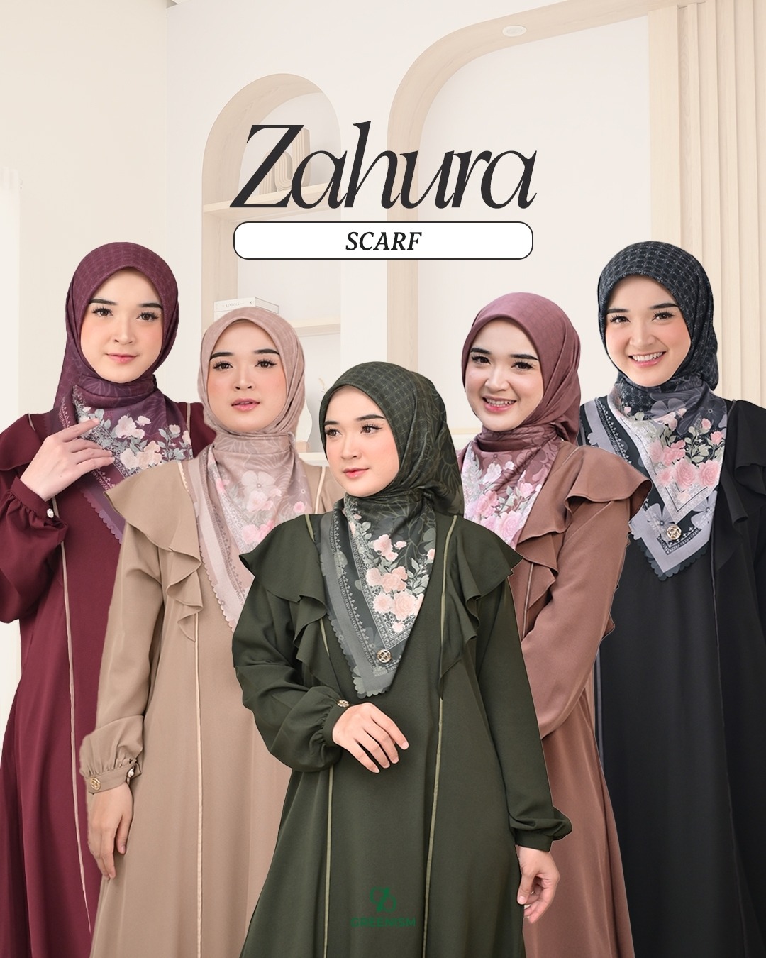 ZAHURA HIJAB DEWASA I READY STOCK