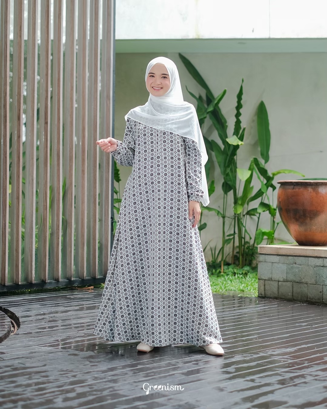 GREENISM - AYUDIA DRESS DEWASA