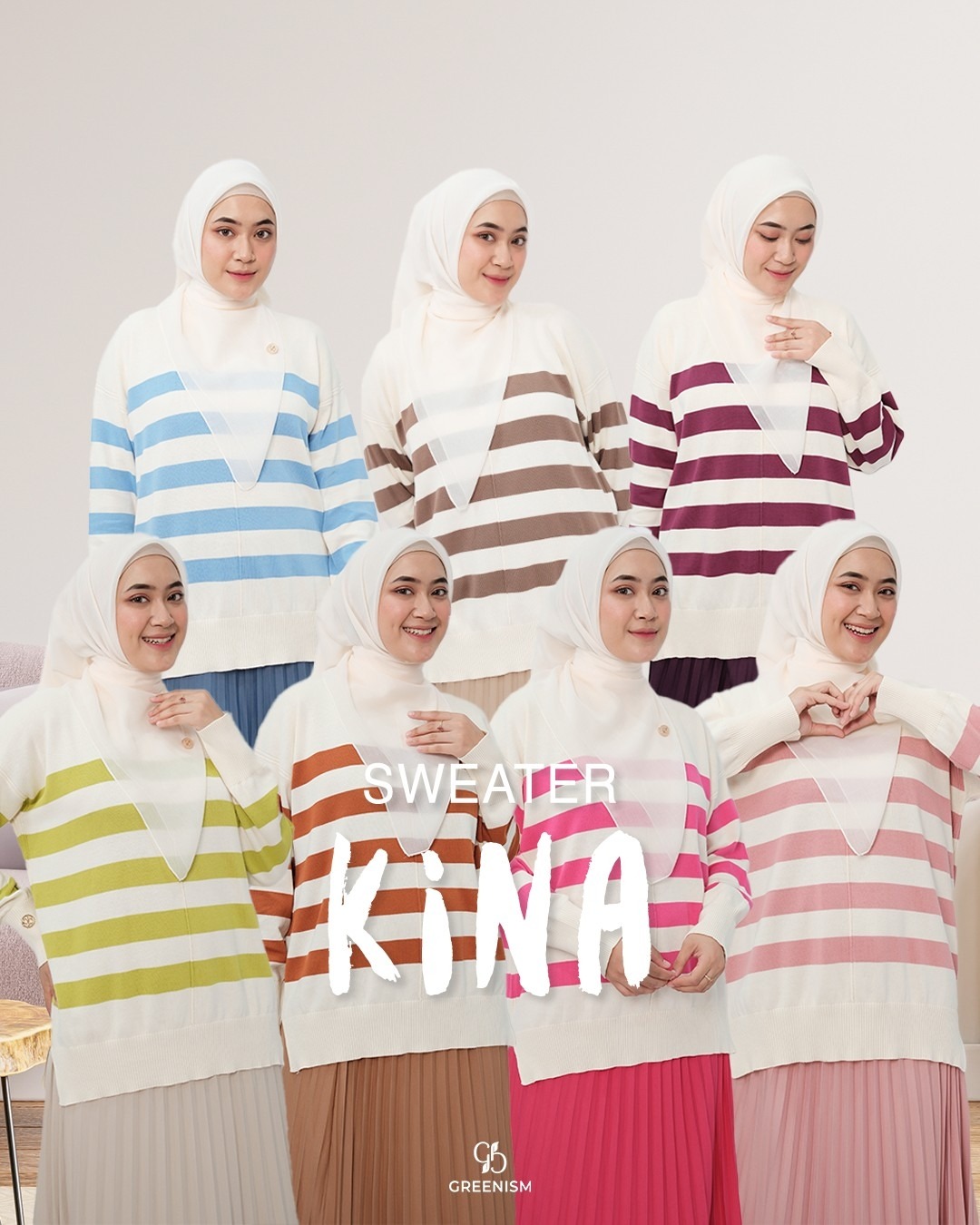 GREENISM - KINA SWEATER RAJUT
