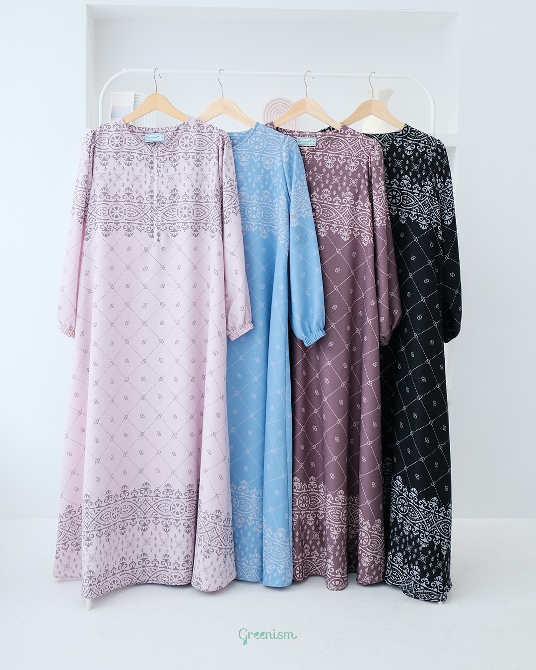 GREENISM - ZAYNA DRESS DEWASA