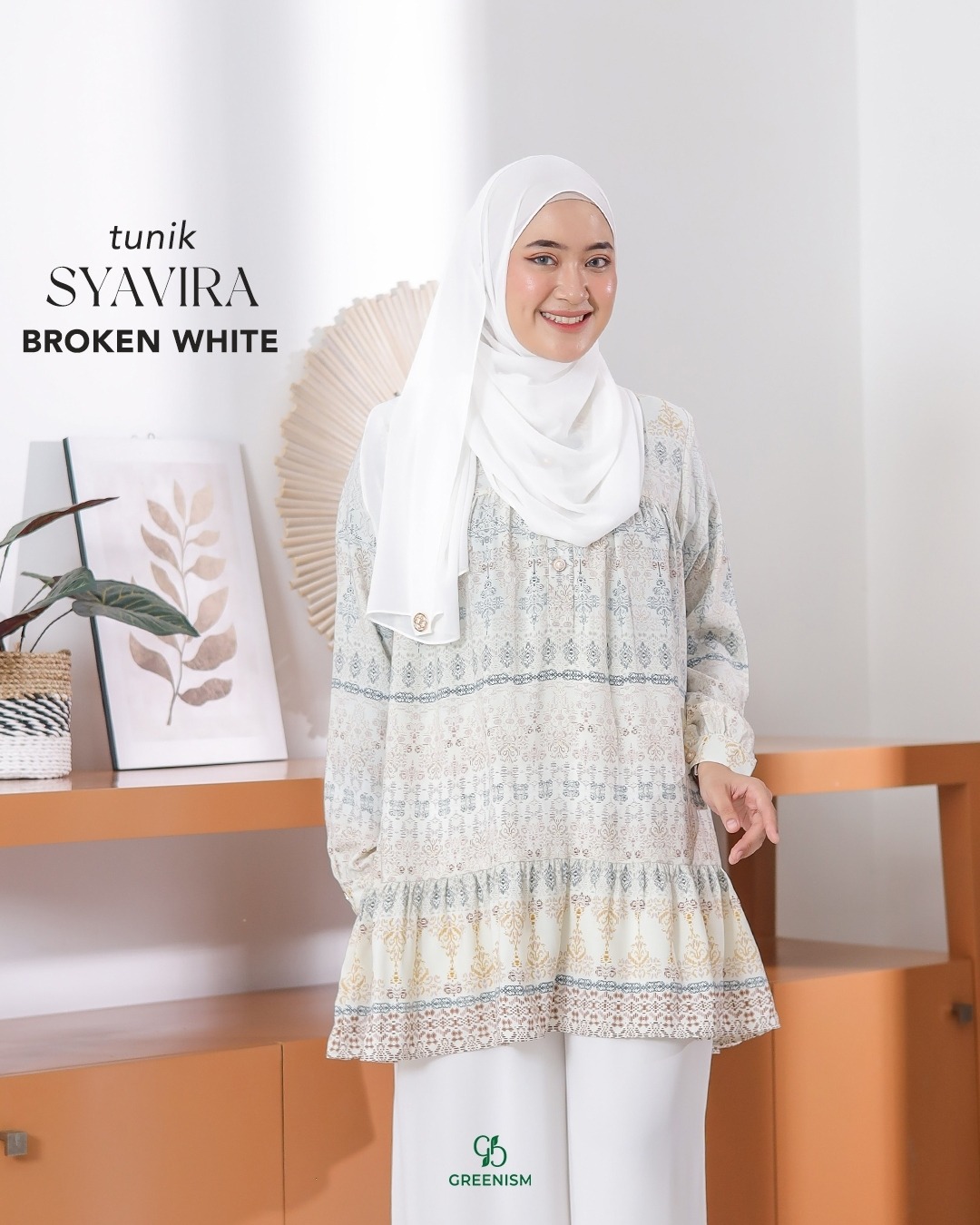 GREENISM - SYAVIRA TUNIK DEWASA I READY STOCK