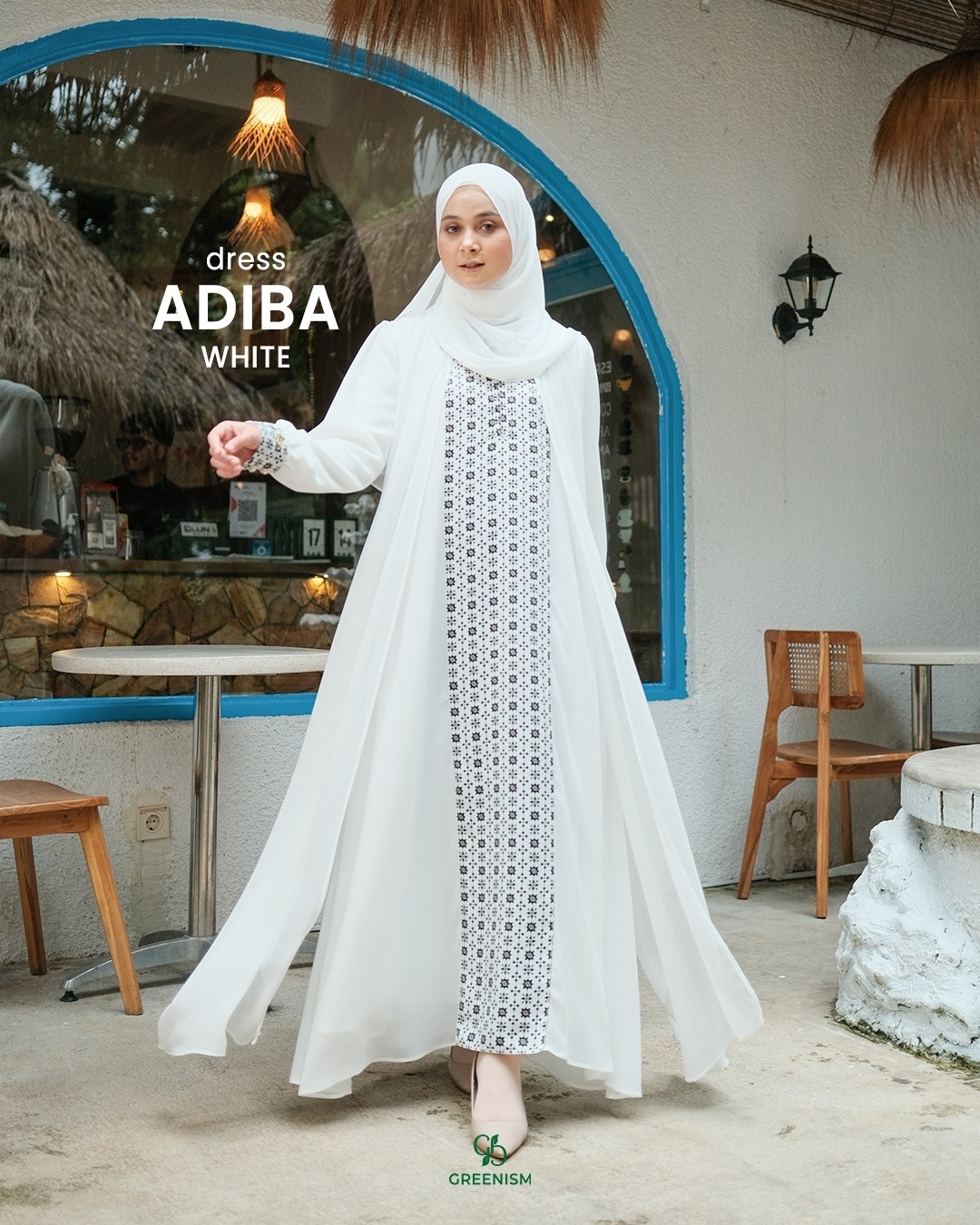 GREENISM - ADIBA DRESS I READY STOCK