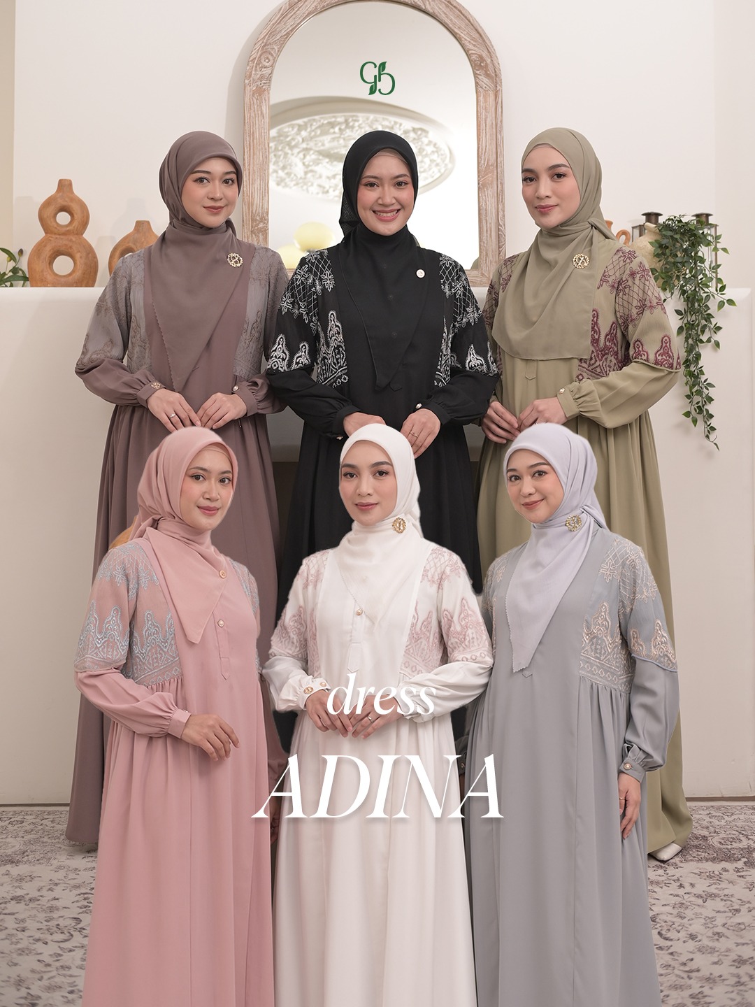 GREENISM - Adina Dress | Baju Atasan Wanita Terbaru 2026