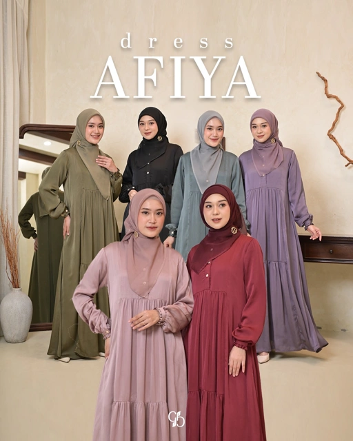 Image of GREENISM - Afiya Dress XS - XXL | Baju Atasan Wanita Terbaru