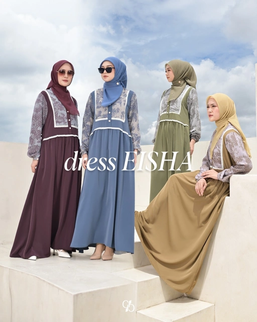 Image of GREENISM - Eisha Dress XS - XXL | Baju Atasan Wanita Terbaru