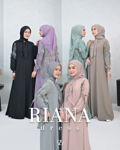 Image of GREENISM - Riana Dress Wanita | Baju Atasan Wanita Terbaru Kekinian