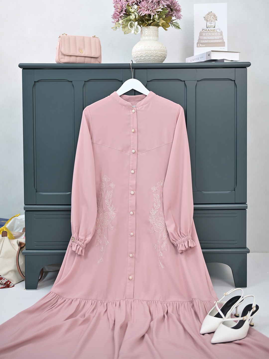 GREENISM - Shafyna Dress All Colours | Gamis Lebaran 2026 Model Terbaru