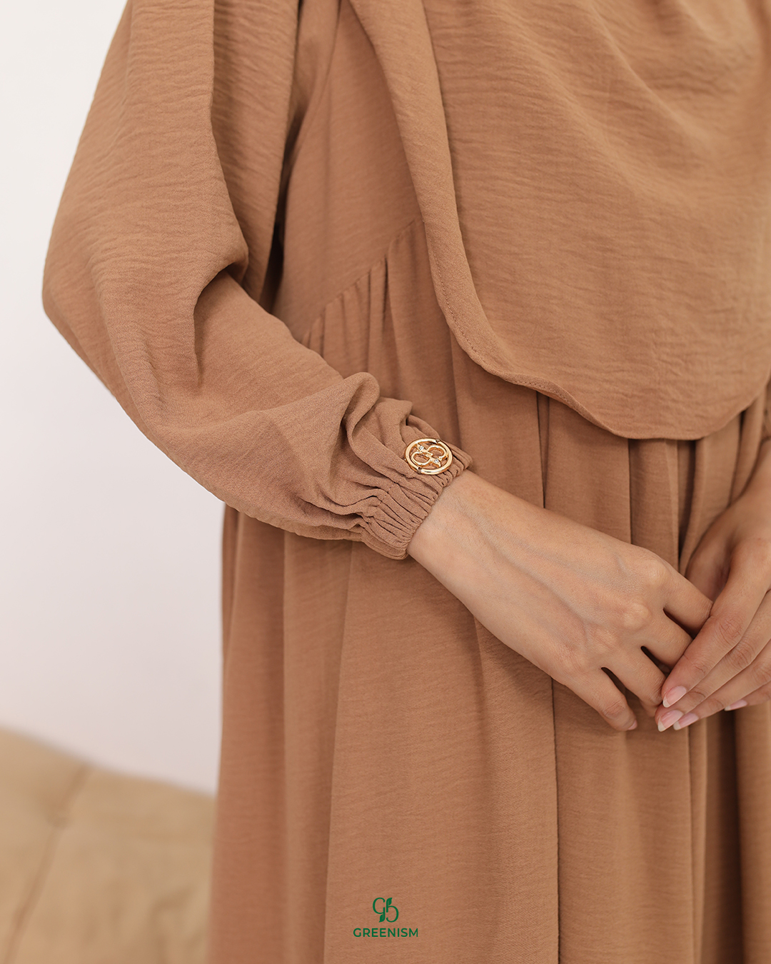 GREENISM - Atara Dress | Busui friendly Gamis Daily