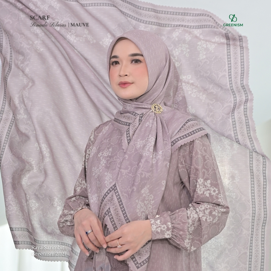 GREENISM | Ready Stock | Senada Selaras Scarf | All Color | Sarimbit Terbaru Lebaran 2027