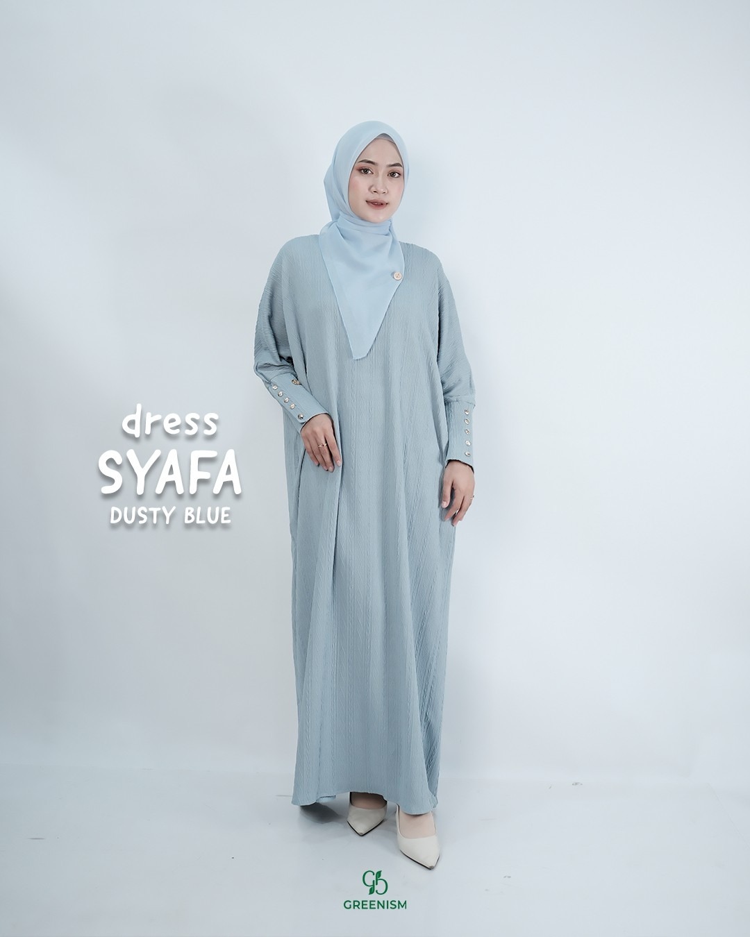 GREENISM - SYAFA DRESS | READY STOCK